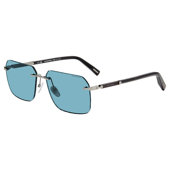 CHOPARD SUN SCHL75 Sunglasses BLACK-RUTHENIUM-509B 63mm